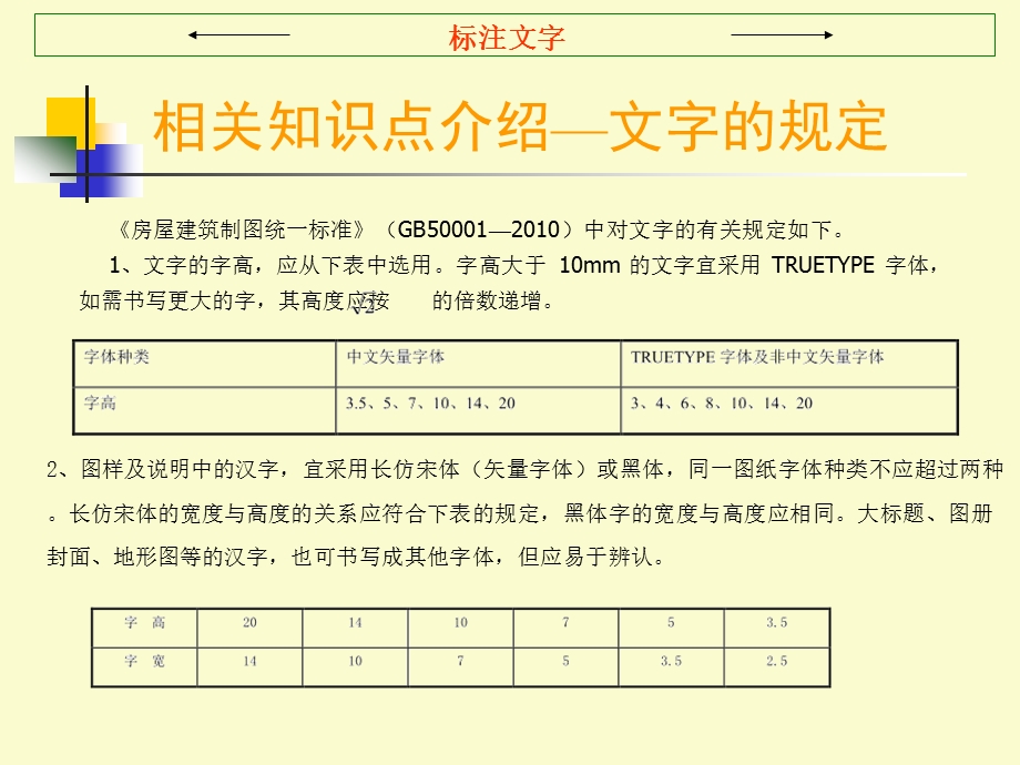 建筑CAD课件标注文字标注尺寸绘制建筑三维实体.ppt_第2页