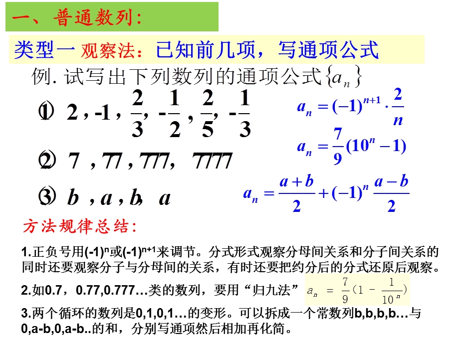 数列通项公式的求法(最全)ppt课件.pptx_第2页