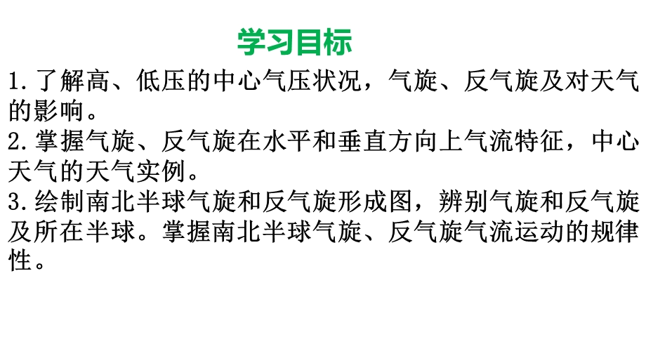 常见天气系统低压(气旋)、高压(反气旋)与天气课件.pptx_第3页