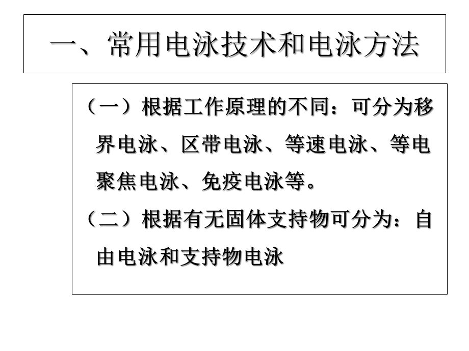 常用电泳技术和电泳方法简介精选课件.ppt_第2页