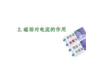 教科版九年级物理上册82磁场对电流的作用课件.ppt