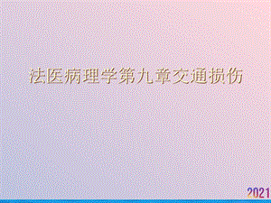 法医病理学第九章交通损伤课件.ppt