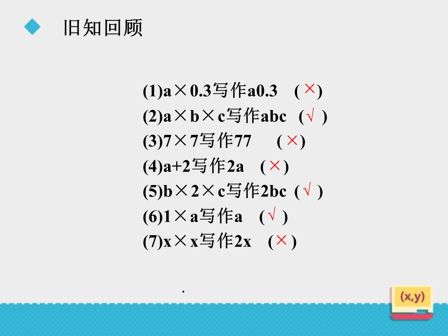 小学数学冀教版四年级下册《用字母表示数的应用》课件.ppt_第3页