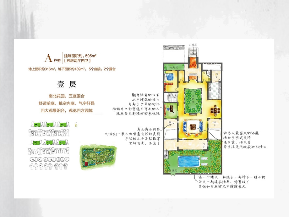 建业生态新城505平米别墅A户型样板间ppt课件.ppt_第2页