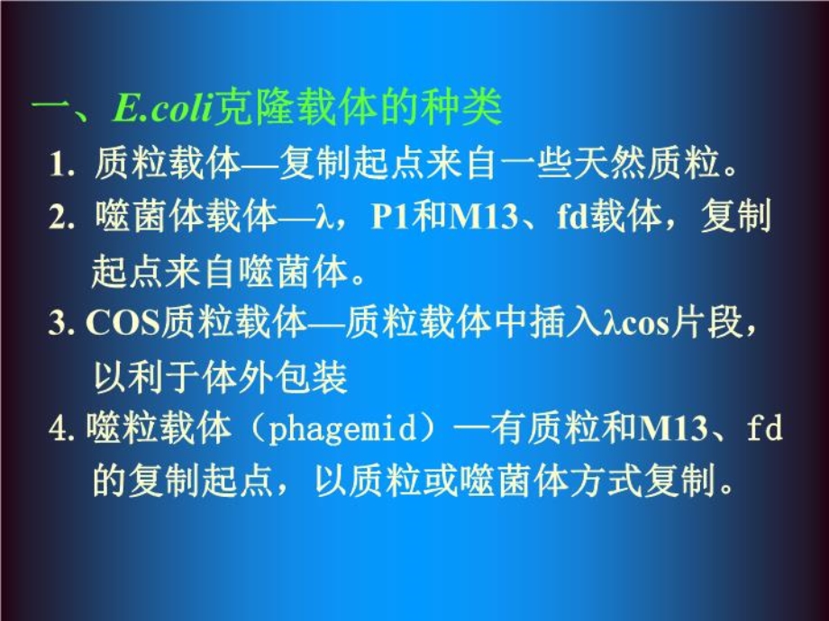 大肠杆菌分子克隆载体课件.ppt_第2页