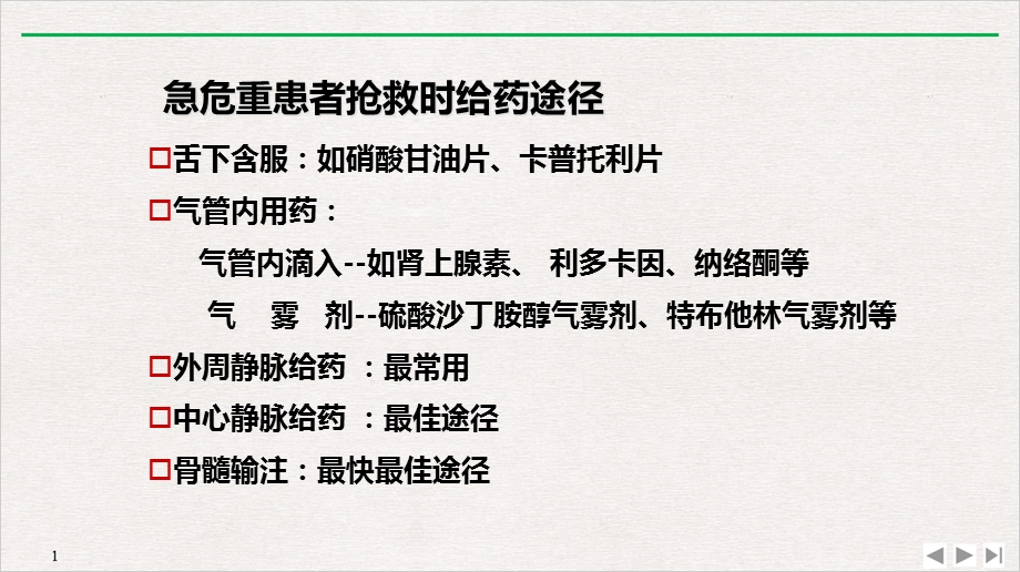 急危重症抢救给药途径标准课件.ppt_第2页