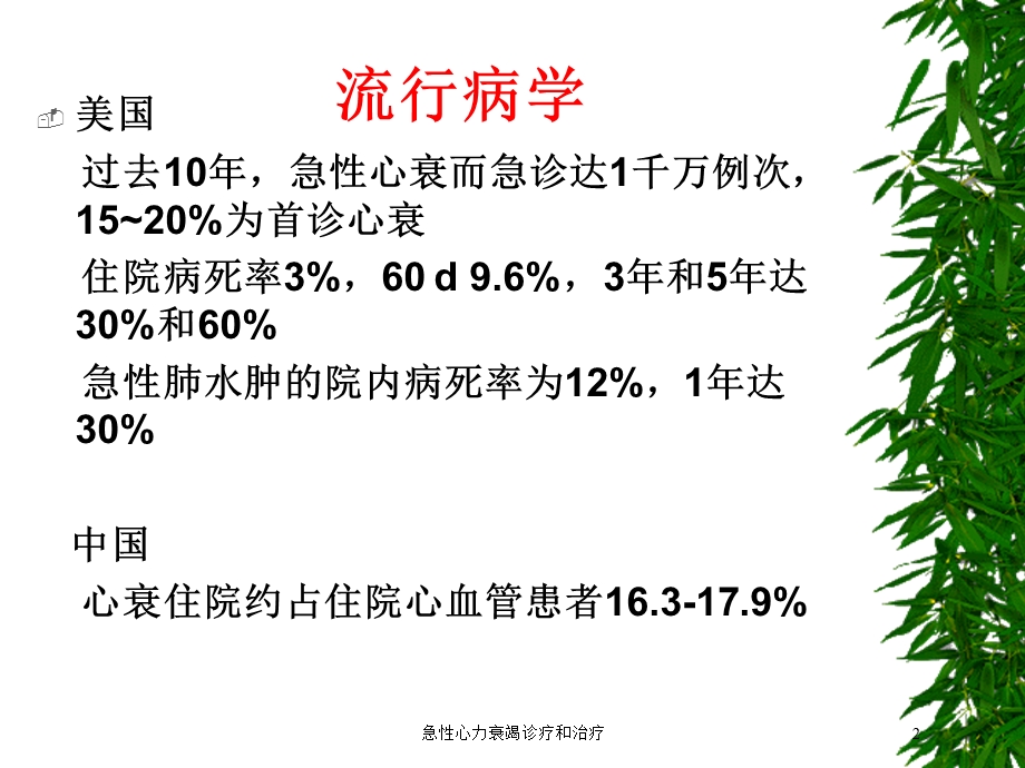 急性心力衰竭诊疗和治疗培训课件.ppt_第2页