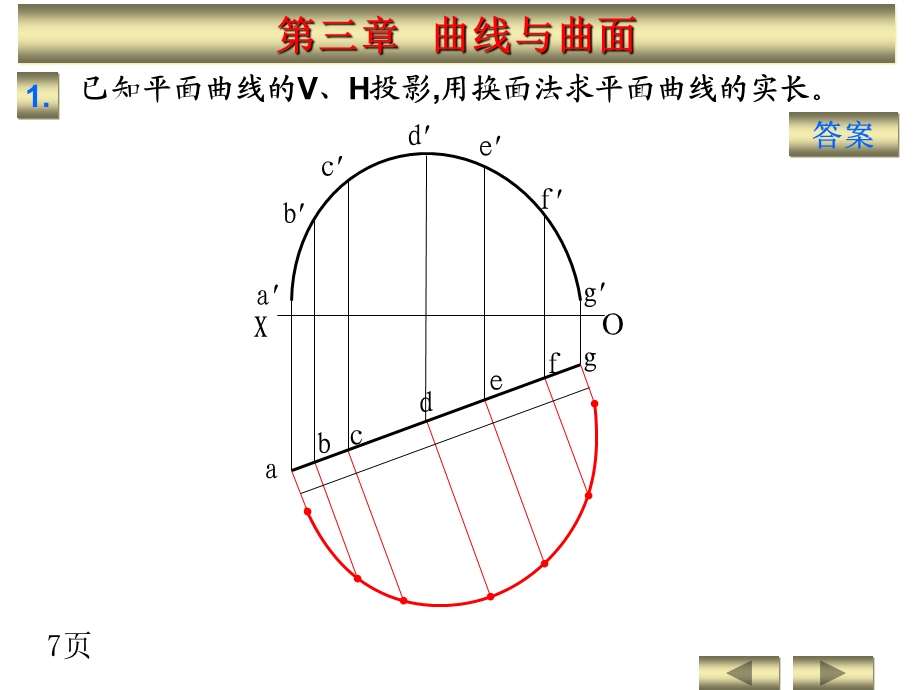 建筑与机械工程制图第三章习题解答ppt课件.ppt_第1页