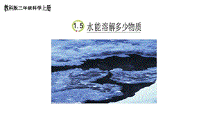 教科版三年级上册科学15《水能溶解多少物质》课件.ppt