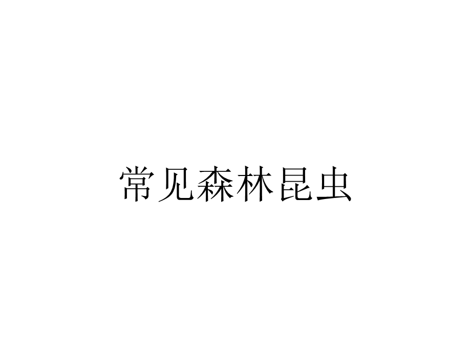 常见森林昆虫.ppt_第1页