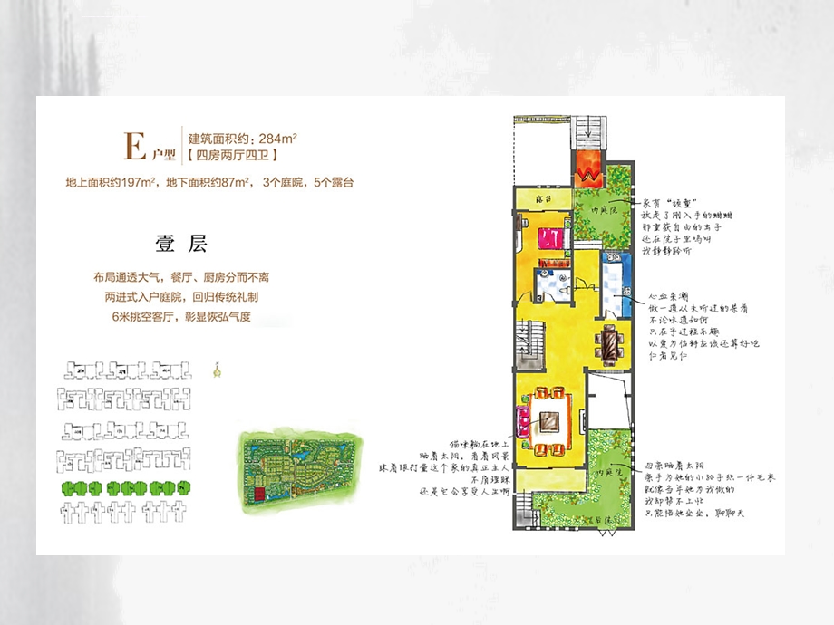 建业生态新城284平米别墅E户型样板间ppt课件.ppt_第2页