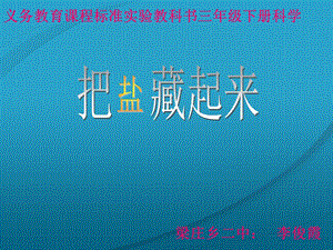 把盐藏起来ppt课件.ppt