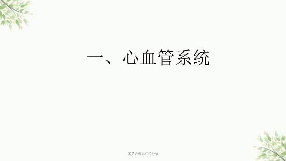 常见内科急症的处理课件.ppt_第2页