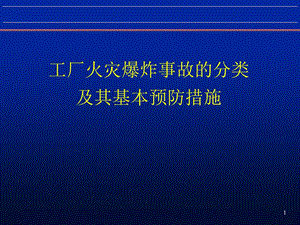 工厂火灾爆炸事故的分类及其基本预防措施课件.ppt