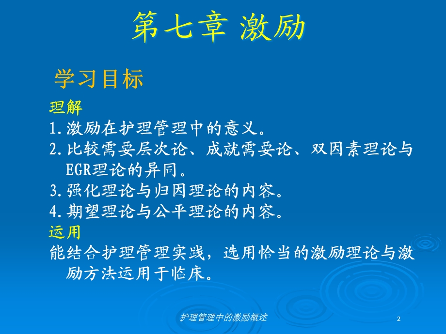 护理管理中的激励概述培训课件.ppt_第2页