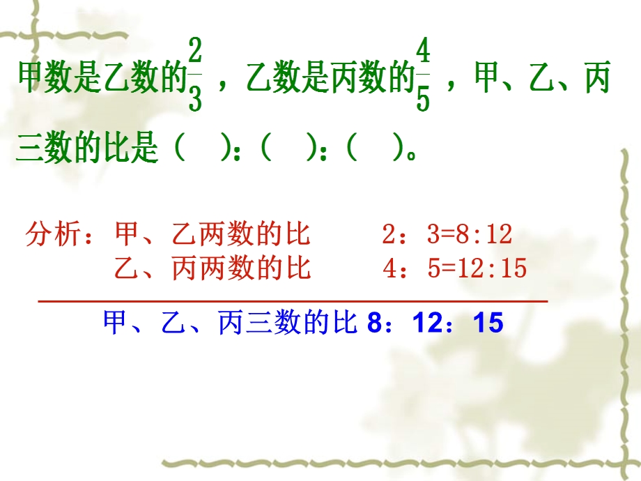 小学六年级奥数ppt：比和比例课件.ppt_第3页