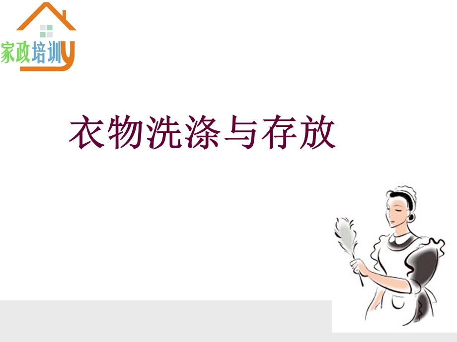 家政培训之衣物洗涤ppt课件.ppt_第1页