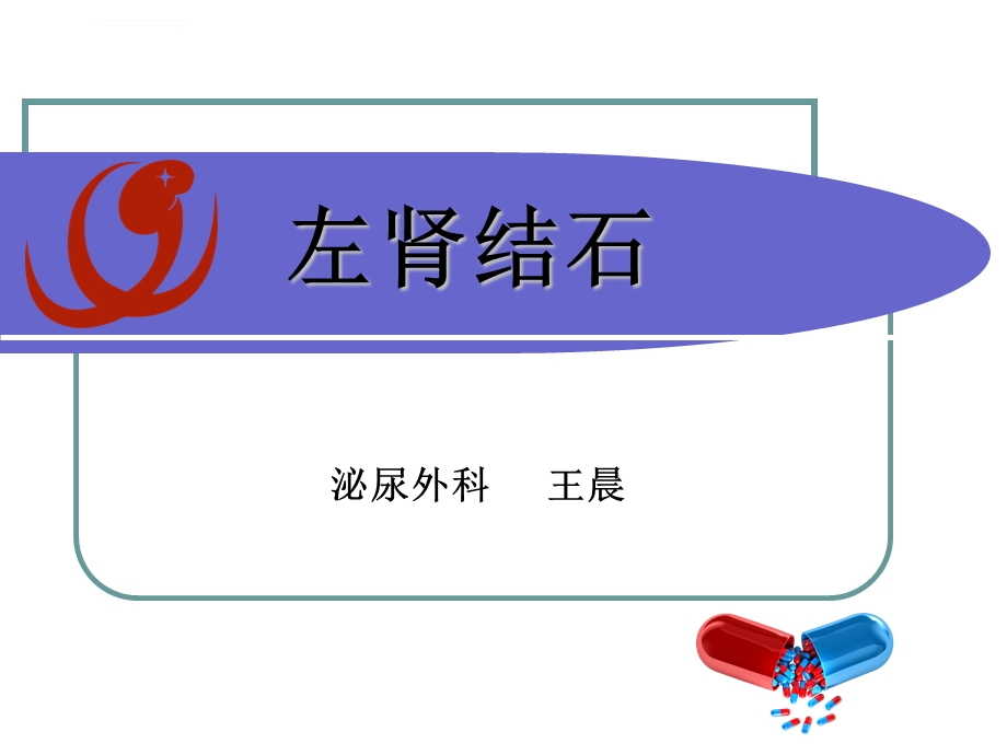 左肾结石护理查房ppt课件.ppt_第1页