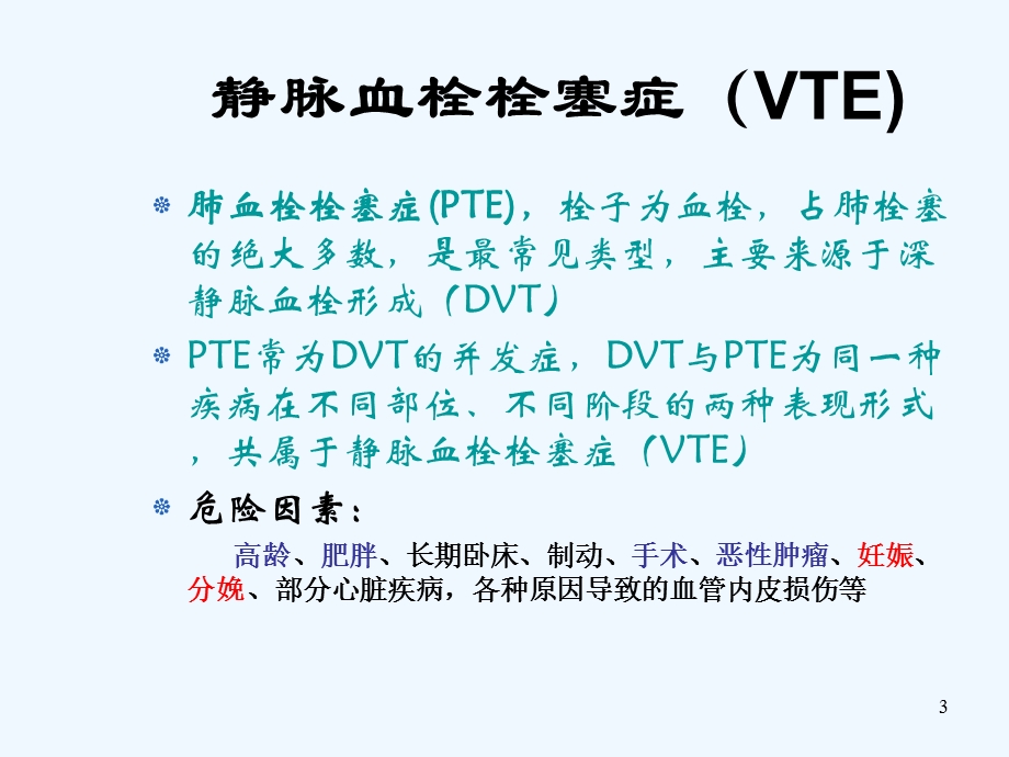 妇产科患者肺栓塞的形成问题课件.ppt_第3页