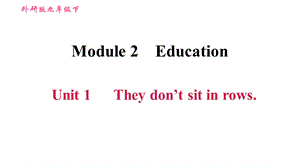 外研版九年级英语下册Module2Education复习课件.pptx