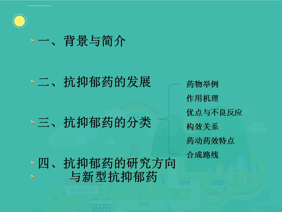 抗抑郁药综述模板ppt课件.ppt_第2页