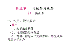 房屋建筑学1楼板层课件.ppt