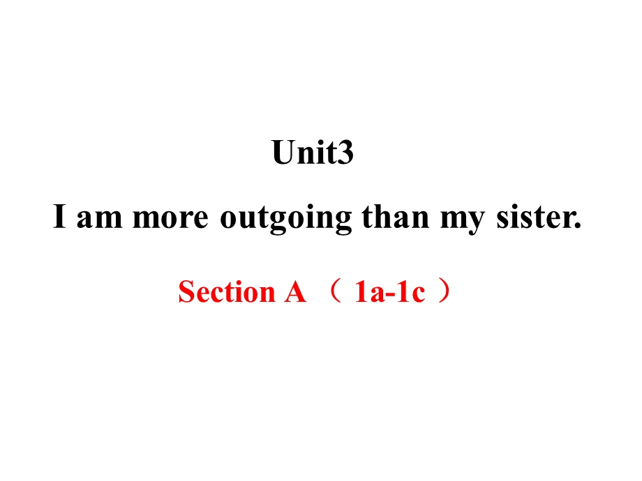 新目标八年级上册英语UNIT3sectionA教学课件.pptx_第1页