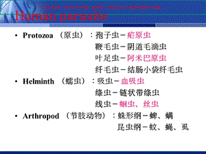 抗寄生虫药专题知识课件.ppt