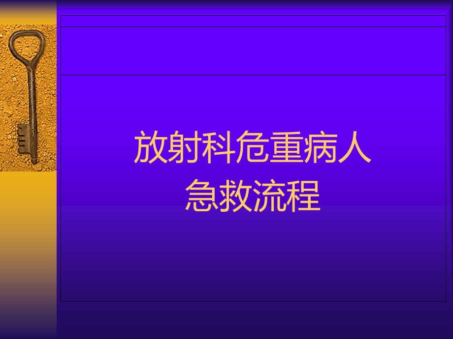 放射科危重病人相关急救流程【课件】.ppt_第1页