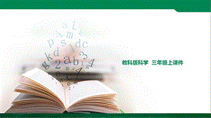 教科版小学科学三年级上册：14《冰融化了》课件(新教材).ppt