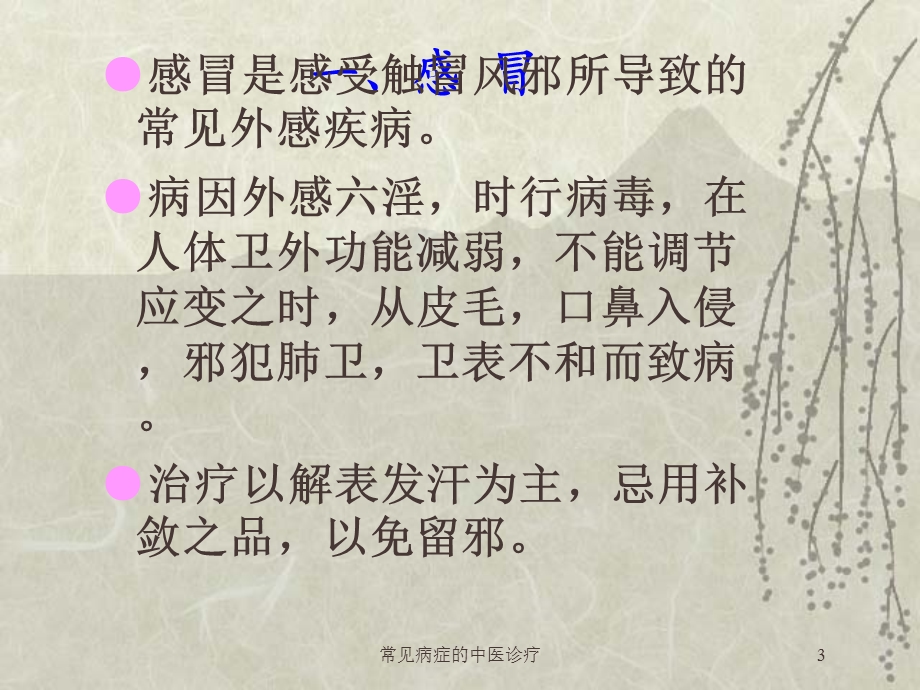 常见病症的中医诊疗培训课件.ppt_第3页