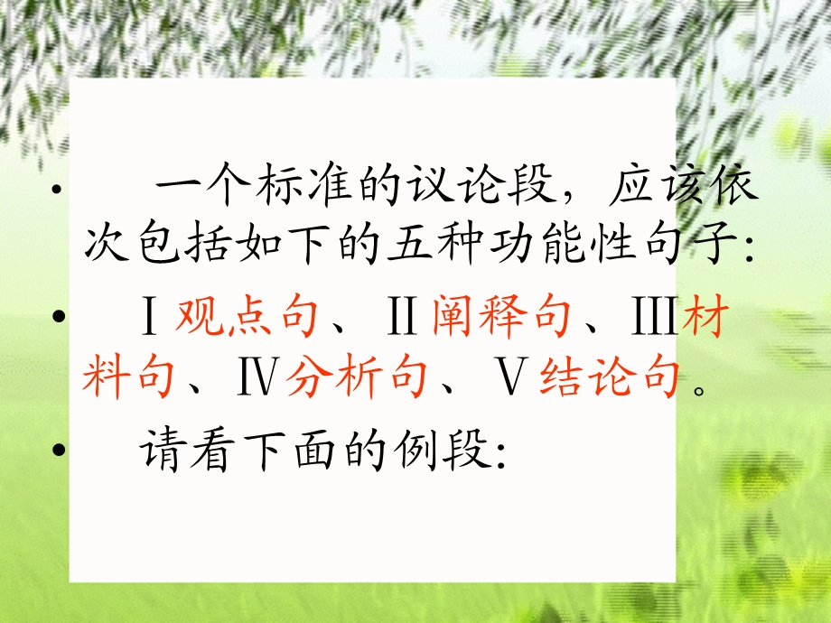 标准议论文段的构成课件.ppt_第2页