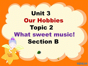 新科普版八年级英语上册《nit3OurHobbiesTopic2WhatsweetmusicSectionB》优质课课件 5.ppt