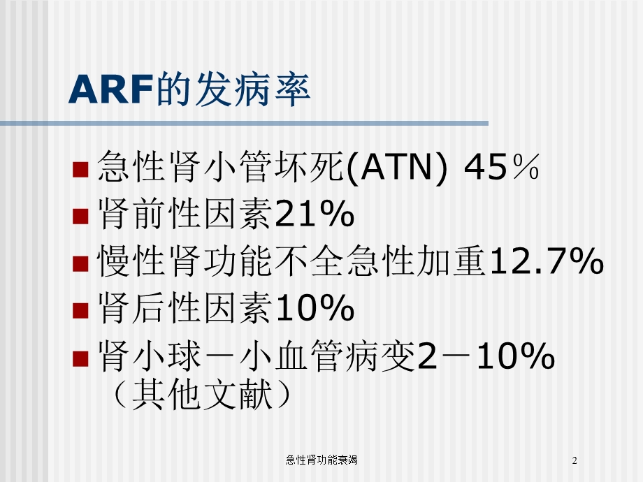 急性肾功能衰竭培训课件.ppt_第2页