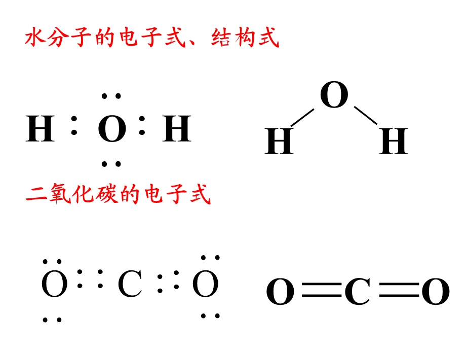 常见物质的电子式及结构式ppt课件.ppt_第3页