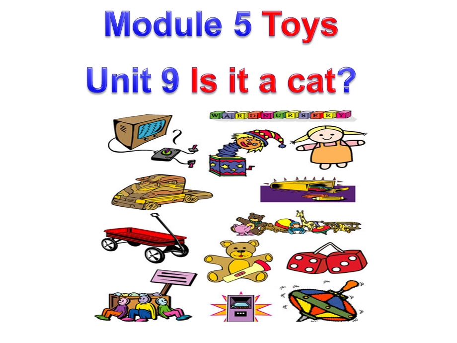 教科版(广州深圳)三年级上册英语课件Module5Unit9Isitacat.ppt_第1页