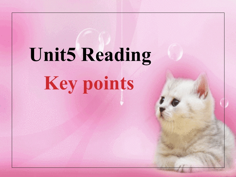 必修五Unit5reading知识点课件.ppt_第1页