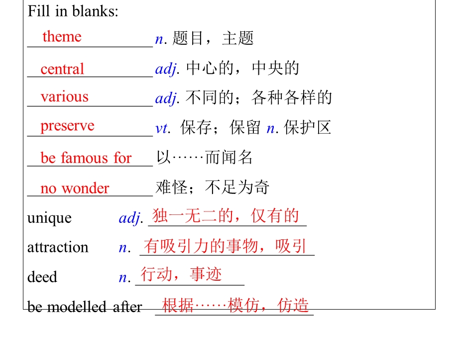 必修4Unit5Themeparks公开课优质课件.ppt_第2页