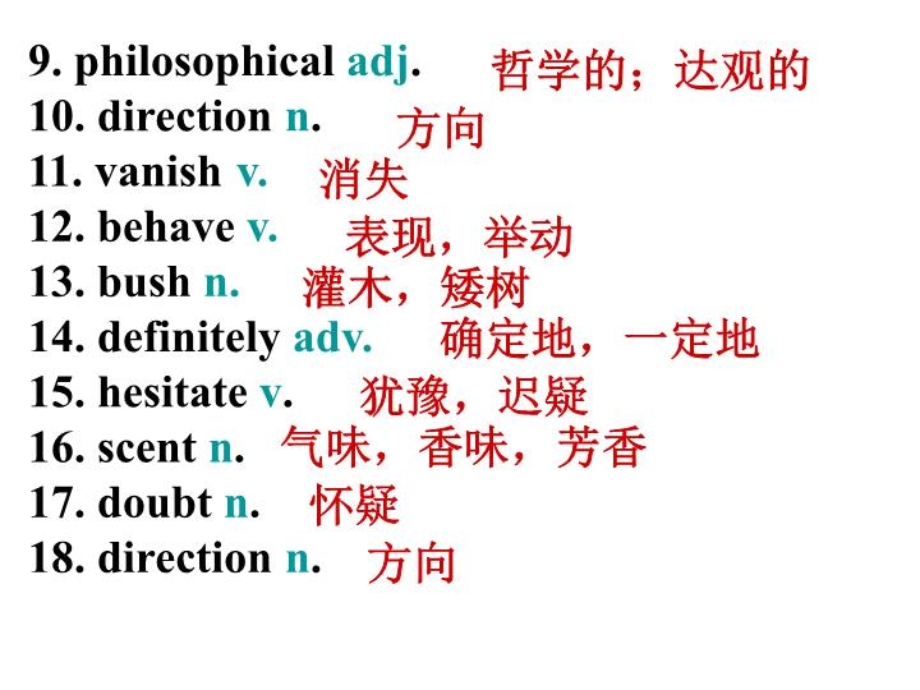 外研版选修六Module2单词课件.ppt_第2页