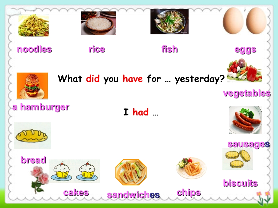 小学英语外研版(一起)五年级下册M2U2+lunch+is+usually+at+half+past+twelve课件.ppt_第2页