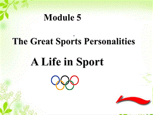 外研版必修5Module5TheGreatSportsPersonalityReading课件.ppt