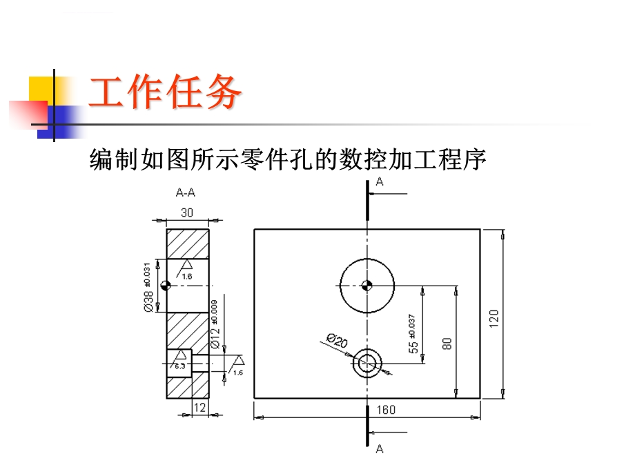 数控加工程序编制加工中心 孔类零件程序编制全解ppt课件.ppt_第2页