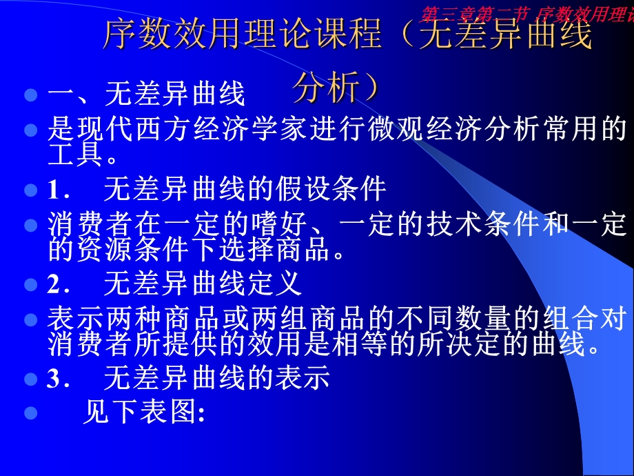 序数效用理论课程ppt课件.ppt_第1页