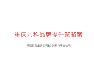 某公司品牌提升策略案课件.pptx