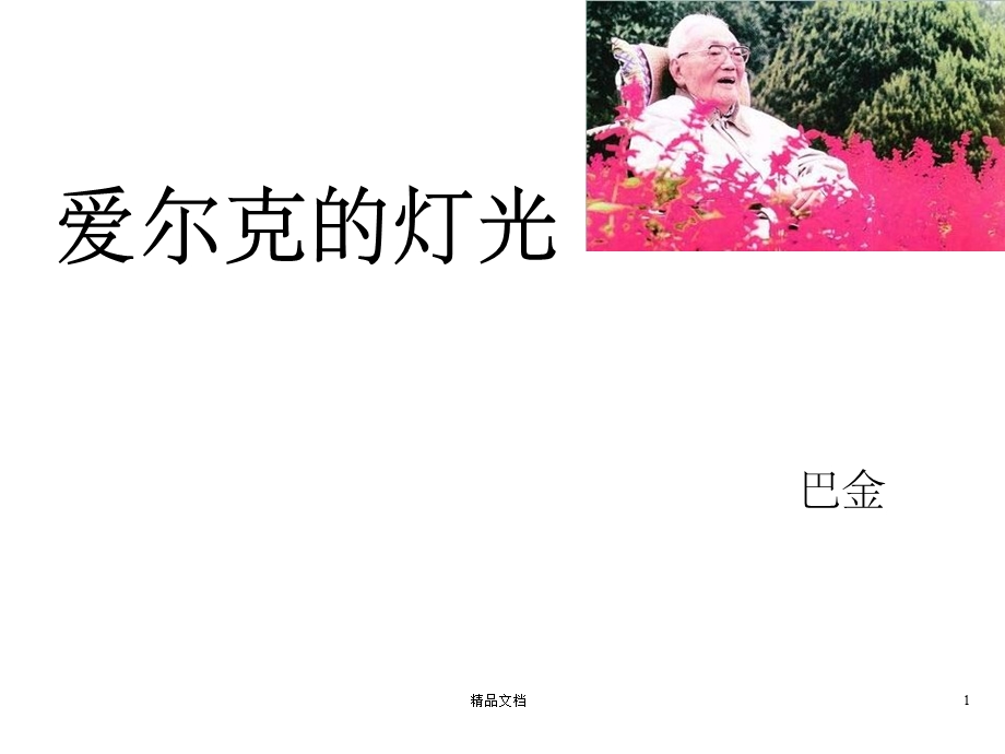 爱尔克的灯光课件.ppt_第1页