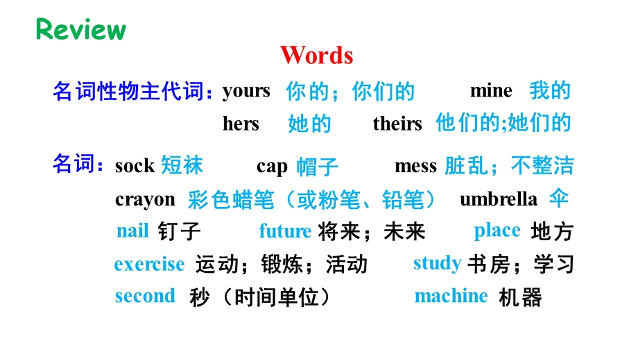 沪教牛津版五年级英语下册revision1课件.ppt_第2页