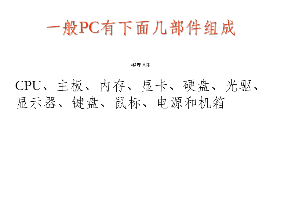 电脑组装教程(专业版)课件.ppt_第3页