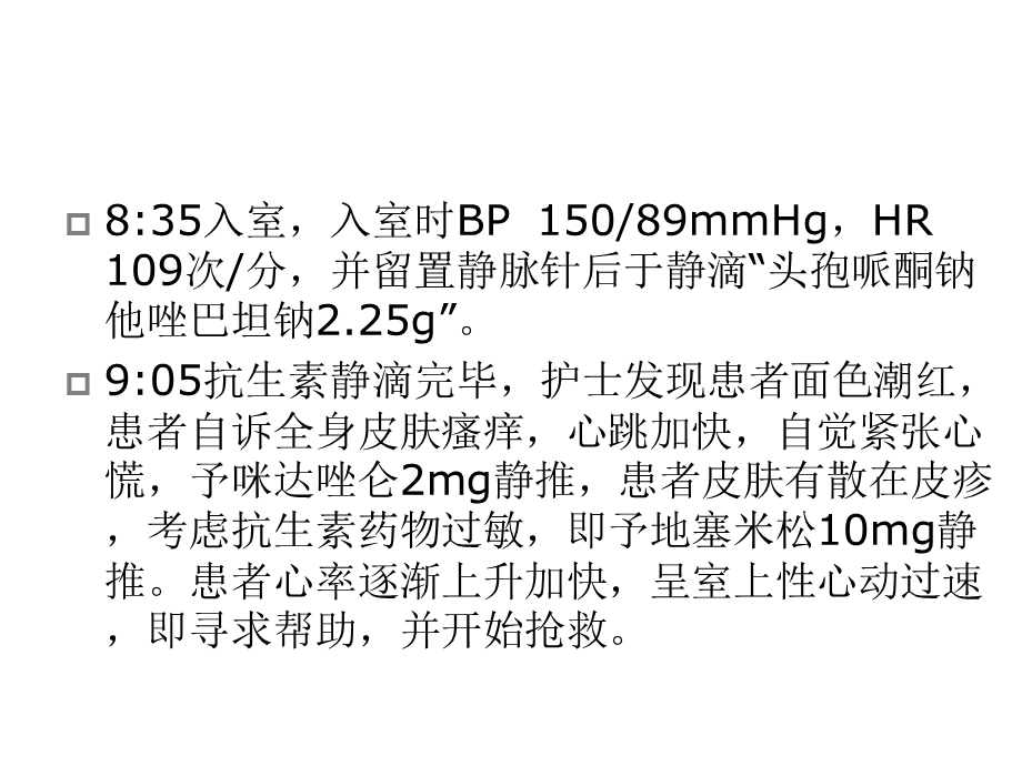 抗生素致过敏性休克病例讨论(与“患者”有关的文档共29张).pptx_第3页