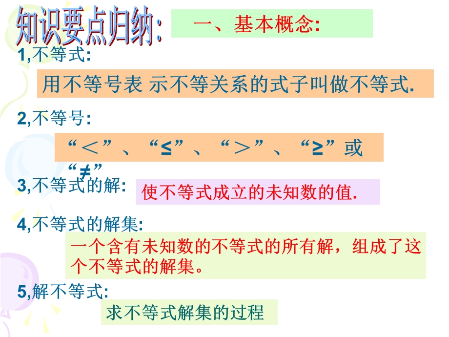 新人教版七年级下《不等式与不等式组》复习课ppt课件.ppt_第2页