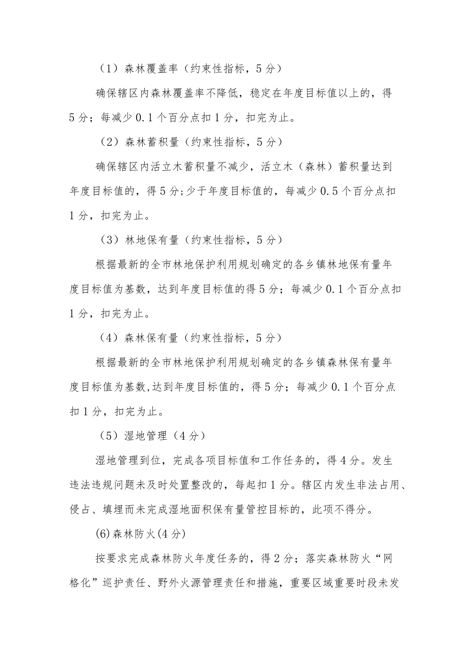 XX市林长制工作考核办法.docx_第3页